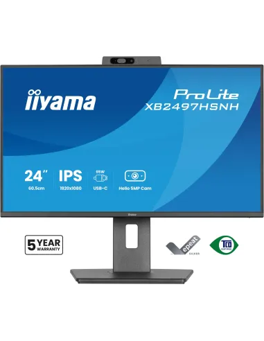 iiyama ProLite XB2497HSNH-B1 23,8" FullHD 100Hz IPS Altura Ajustable USB-C Altavoces