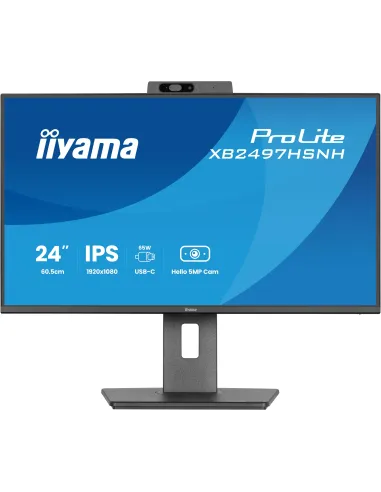 iiyama ProLite XB2497HSNH-B1 monitor USB-C RJ-45 100Hz