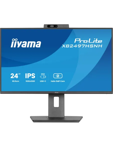 iiyama ProLite XB2497HSNH-B1 monitor USB-C RJ-45 100Hz
