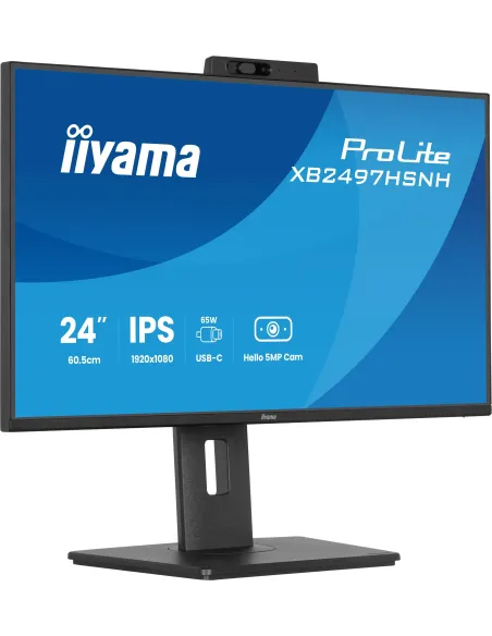 iiyama ProLite XB2497HSNH-B1 monitor USB-C RJ-45 100Hz