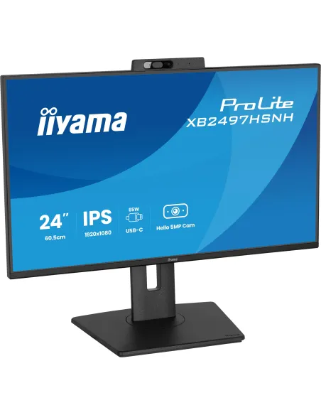 iiyama ProLite XB2497HSNH-B1 monitor USB-C RJ-45 100Hz