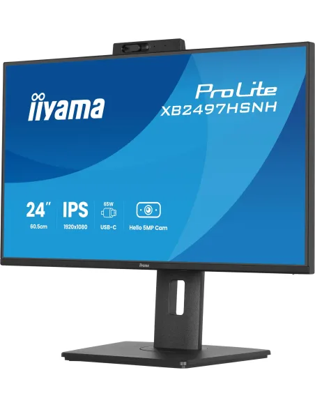 iiyama ProLite XB2497HSNH-B1 monitor USB-C RJ-45 100Hz