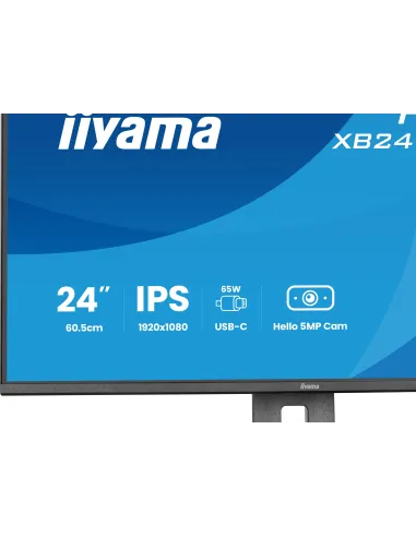 iiyama ProLite XB2497HSNH-B1 monitor USB-C RJ-45 100Hz