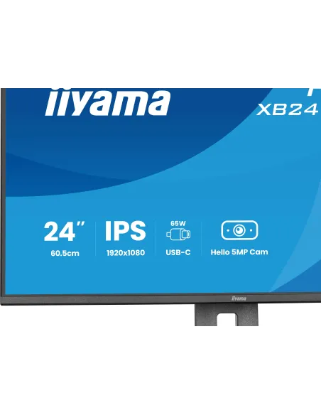 iiyama ProLite XB2497HSNH-B1 monitor USB-C RJ-45 100Hz