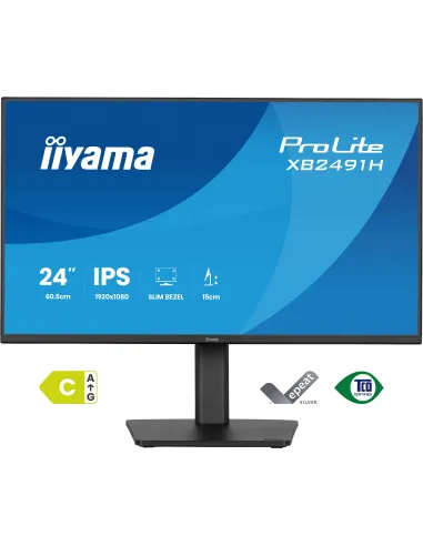 Iiyama ProLite XB2491HB1 24" FullHD 120Hz IPS Bisel Delgado Ergonomía