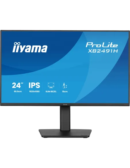 iiyama ProLite XB2491H-B1 monitor 24" 100Hz IPS blanco
