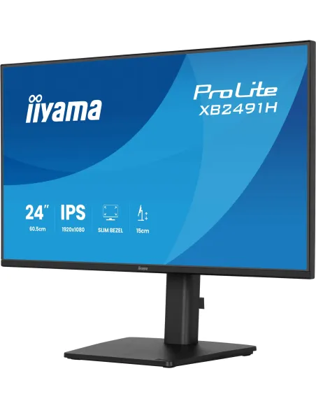 iiyama ProLite XB2491H-B1 monitor 24" 100Hz IPS blanco