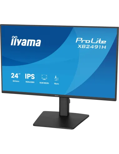 iiyama ProLite XB2491H-B1 monitor 24" 100Hz IPS blanco