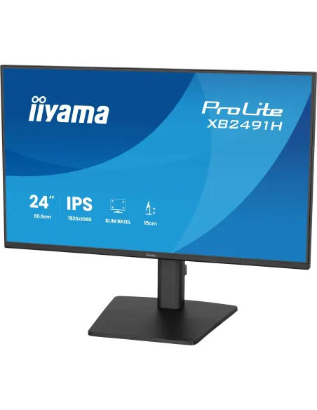 iiyama ProLite XB2491H-B1 monitor 24" 100Hz IPS blanco