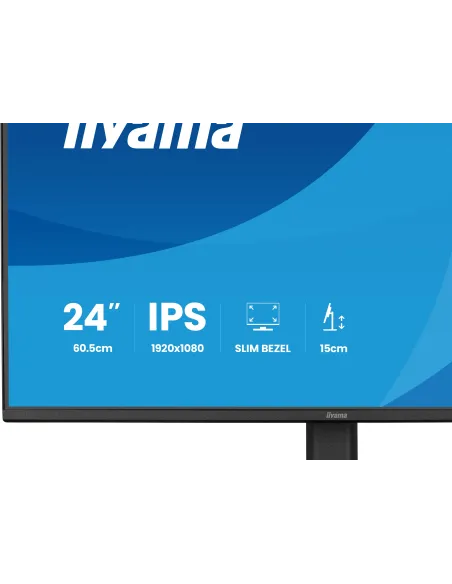 iiyama ProLite XB2491H-B1 monitor 24" 100Hz IPS blanco