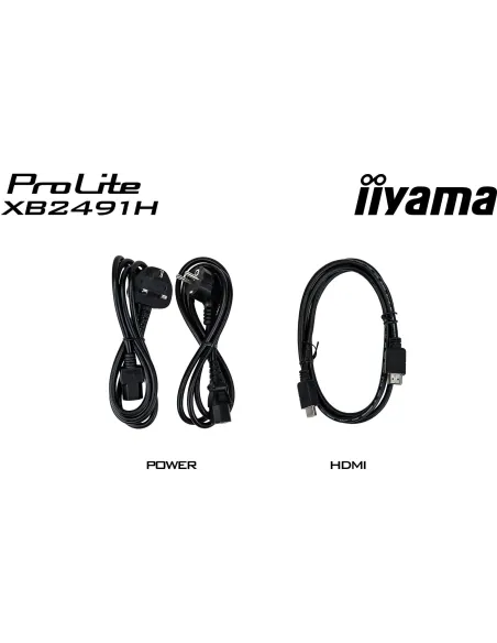 iiyama ProLite XB2491H-B1 monitor 24" 100Hz IPS blanco