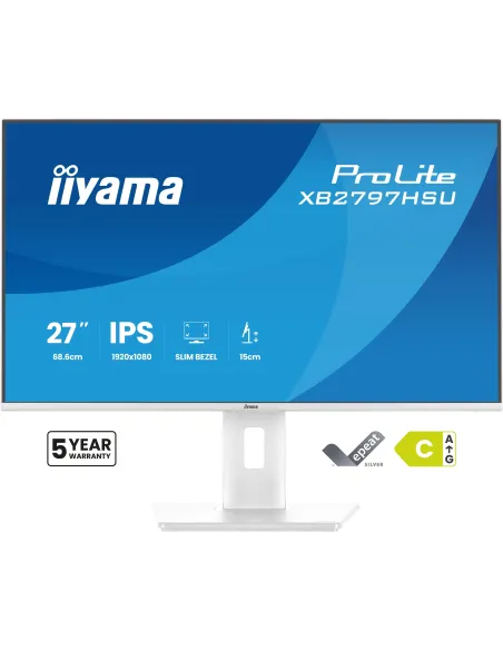 Iiyama ProLite XB2797HSU-W1 27" FullHD 120Hz IPS Blanco Altura Ajustable
