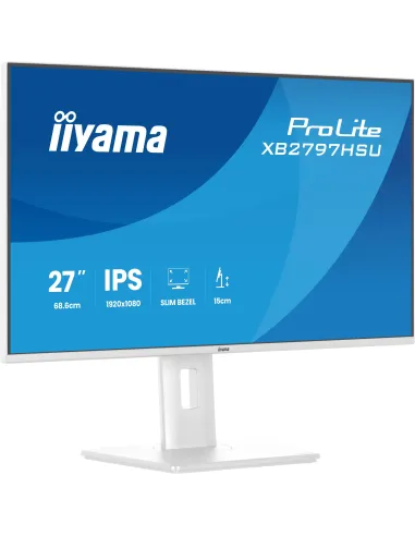 iiyama ProLite XB2797HSU-W1 monitor 27" blanco IPS