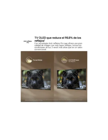 LG OLED55C66LB: TV OLED evo 55" 4K 120Hz VRR webOS