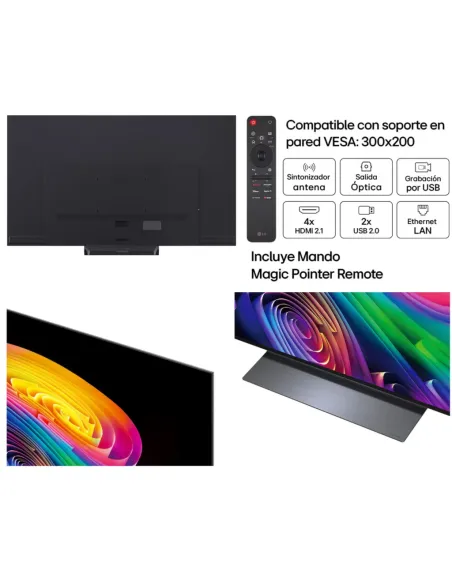 LG OLED65C66LB: TV OLED evo 65" 4K 120Hz VRR webOS