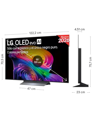 LG OLED65C66LB: TV OLED evo 65" 4K 120Hz VRR webOS