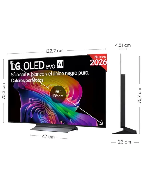 LG OLED65C66LB: TV OLED evo 65" 4K 120Hz VRR webOS