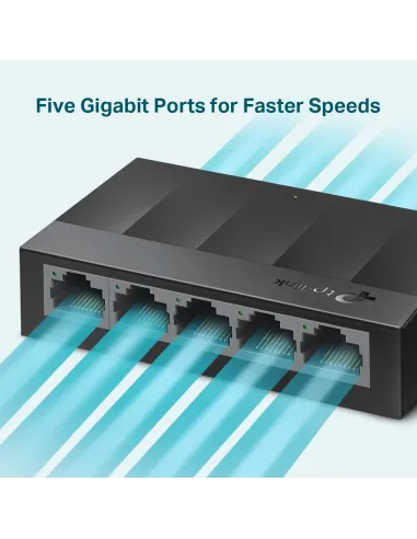 TP-Link LS1005G switch Gigabit 5 puertos fanless LAN