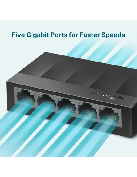TP-Link LS1005G switch Gigabit 5 puertos fanless LAN