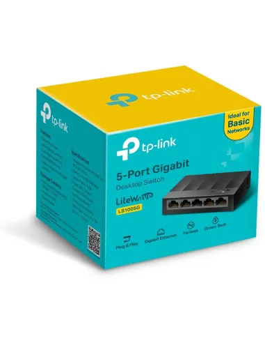 TP-Link LS1005G switch Gigabit 5 puertos fanless LAN