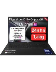 LG Gram 17Z90TL-G.AU99BN Intel Core Ultra 7 258V/32GB/1TB SSD/17" W11 Home-1410768
