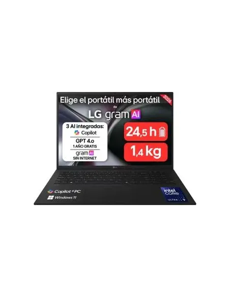 LG Gram 17Z90TL-G.AU99BN Intel Core Ultra 7 258V/32GB/1TB SSD/17" W11 Home