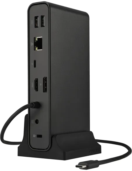 ASUS Triple Display USB-C Dock DC300 90W Metal SD HDMI DisplayPort Negro