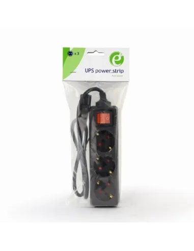 Gembird EG-PSU3-01: regleta SAI IEC C14 a Schuko 1,4m