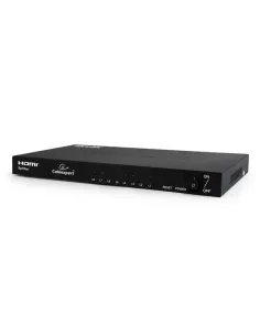 Gembird DSP-8PH4-03 Splitter HDMI con 8 salidas Full HD 3D Acero Negro-AISCCI0783