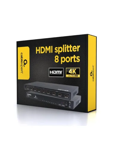 Gembird DSP-8PH4-03: splitter HDMI 1x8 para 8 pantallas