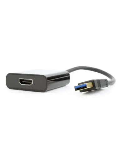 Gembird A-USB3-HDMI-02: adaptador USB 3.0 a HDMI negro