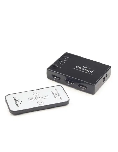 Gembird DSW-HDMI-53: switch HDMI 5 entradas 1 salida