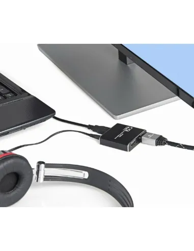 Gembird UHG-4K2-01: Switch  HDMI a USB para streaming