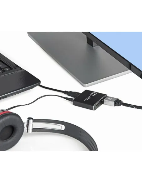 Gembird UHG-4K2-01: Switch  HDMI a USB para streaming