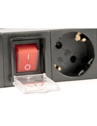 Gembird EG-PDU-014: PDU 1U 8 Schuko 16A 3 m rack 19