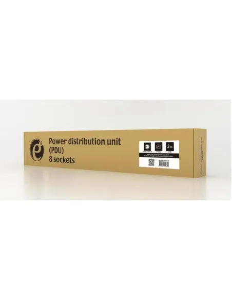 Gembird EG-PDU-014-C14: PDU 1U 8 Schuko C14 10A rack