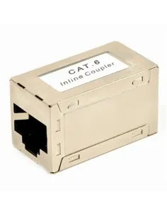 Gembird NCA-LC6S-01 Acoplador Cat. 6 LAN de 8P8C RJ45 a RJ45 Blanco-ANEAHE1090