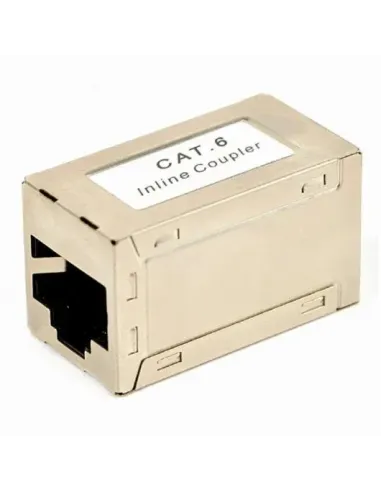 Gembird NCA-LC6S-01 Acoplador Cat. 6 LAN de 8P8C RJ45 a RJ45 Blanco