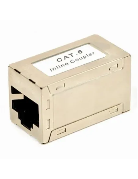 Gembird NCA-LC6S-01 Acoplador Cat. 6 LAN de 8P8C RJ45 a RJ45 Blanco