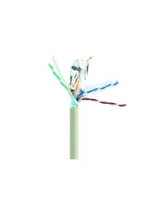 Gembird FPC-6004-SOL/100 Cable de Red CAT6 FTP 100m blindado CCA Sólido Gris-NADACA0314