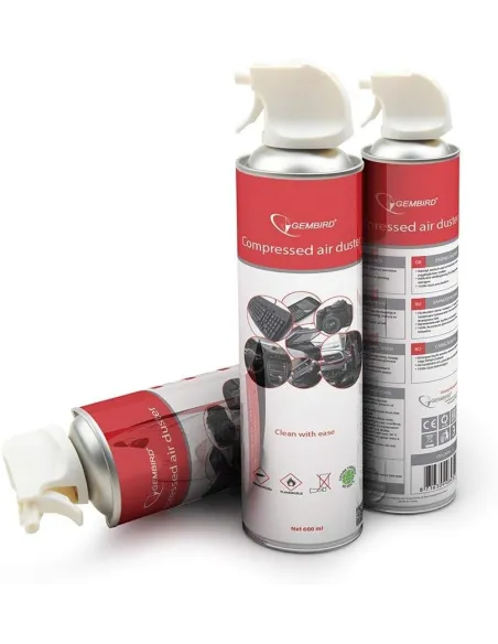 Gembird Spray De Aire Comprimido 600ml