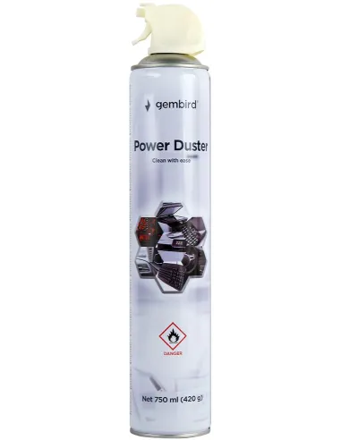 Gembird CK-CAD-FL750-01 Limpiador Aire Comprimido de 750 ml