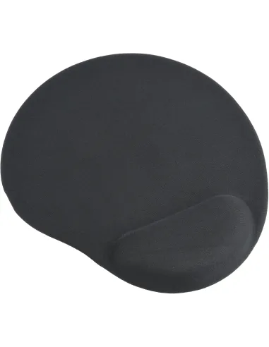 Gembird MP-GEL-BLACK: alfombrilla gel 220x260 negra