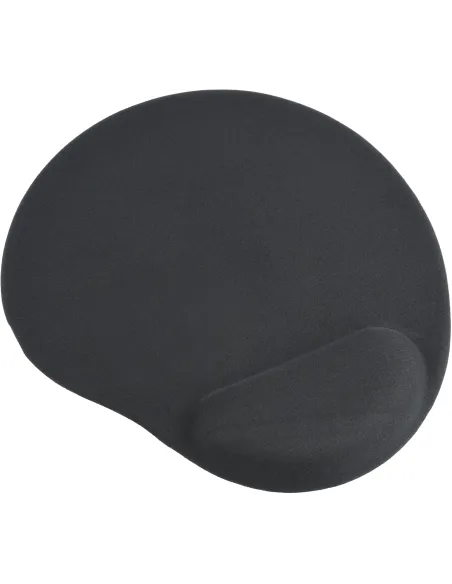 Gembird MP-GEL-BLACK: alfombrilla gel 220x260 negra