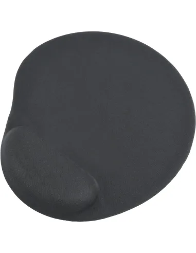 Gembird MP-GEL-BLACK: alfombrilla gel 220x260 negra