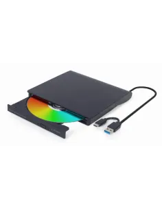 Gembird DVD-USB-031 USB Tipo C DVD±RW Negro-CCDDMW0055