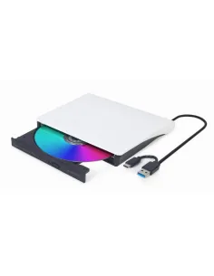 Gembird DVD-USB-031-BW USB Tipo C DVD±RW Blanco-CCDDMW0056