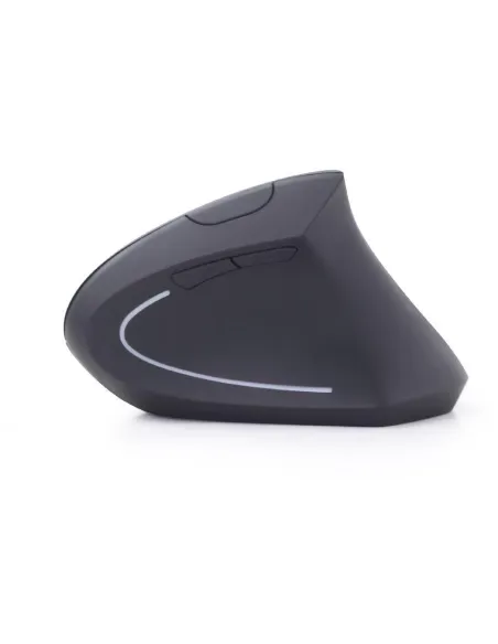 Gembird MUSW-ERGO-01: ratón vertical 2,4 GHz 1600 DPI