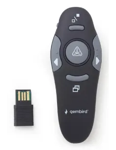 Gembird WP-L-11 Control Remoto Inalámbrico para Pantalla de Proyección-FTRRIN0582