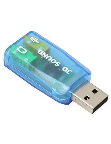 Gembird Virtus2 SC-USB-02: tarjeta sonido USB 3,5 mm